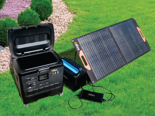 BHIVE Folded Solar Panel