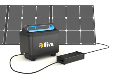 BHIVE Folded Solar Panel